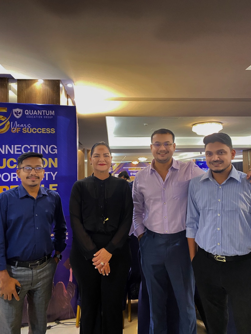 Meeting university representatives at the summit